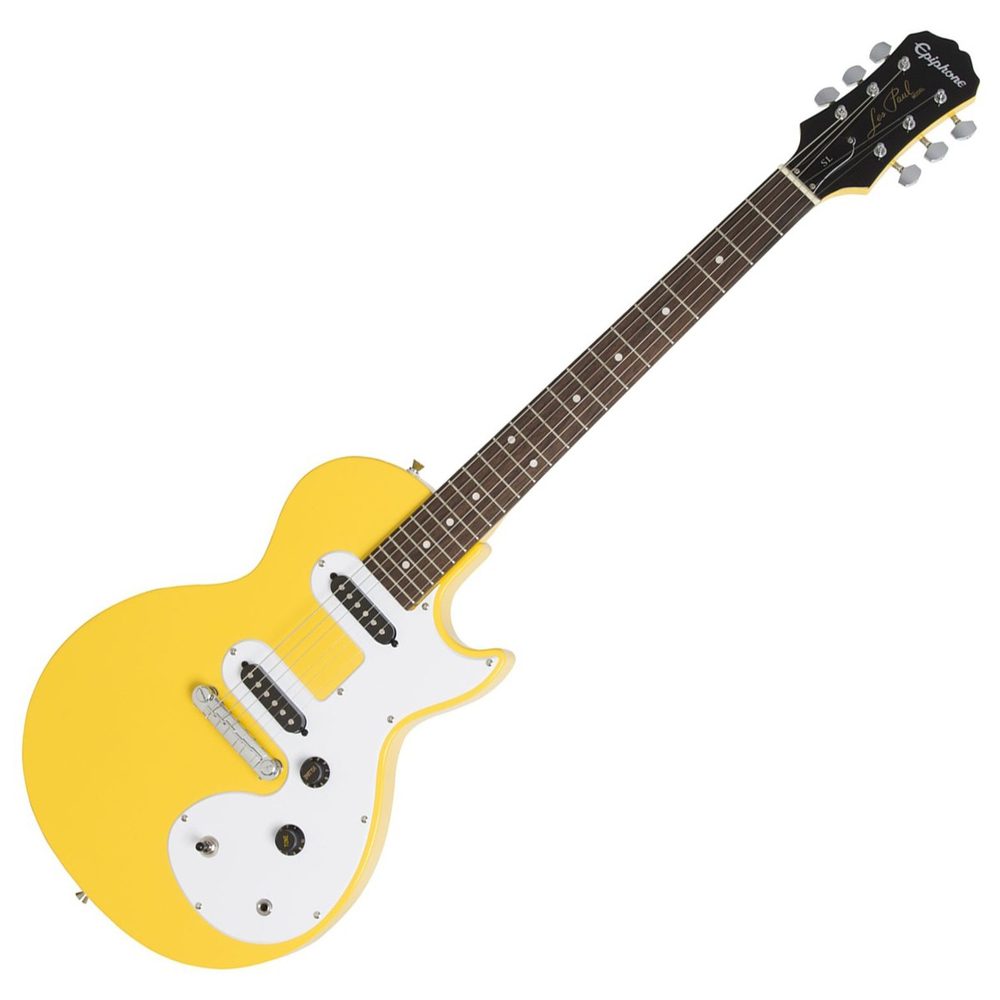 epiphone yellow guitar